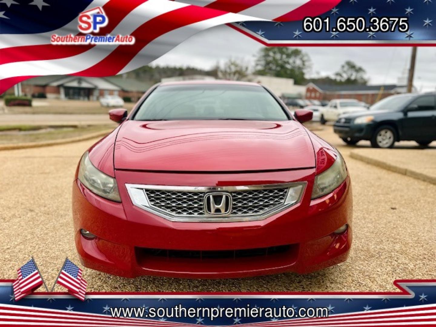 2010 RED HONDA ACCORD EX-L (1HGCS2B83AA) , located at 922 W. Beacon St., Philadelphia, MS, 39350, (601) 650-3675, 32.770447, -89.127151 - Photo#1